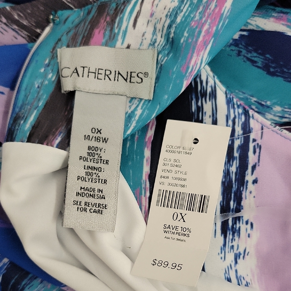 Catherines Scarf Hem Midi Sleeveless Dress - Picture 6 of 8